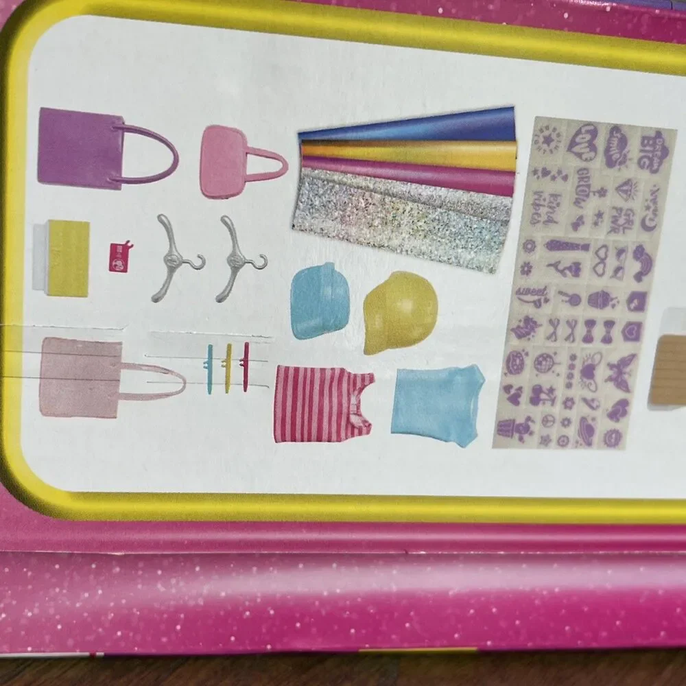 BARBIE Play set You Can Be Anything Make And Sell Boutique 20+ Pcs One Doll NIB